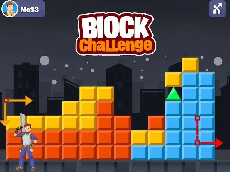 Bangalore Block Challenge Game Screenshot